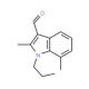 2,7-Dimethyl-1-propyl-1H-indole-3-carbaldehyde - chemical structure image