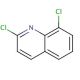 2,8-Dichloroquinoline (CAS 4470-83-1) - chemical structure image