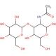 2-Acetamido-2-deoxy-3-O-(α-D-galactopyranosyl)-D-galactose (CAS 60283-31-0) - chemical structure image