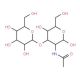 2-Acetamido-2-deoxy-3-O-(b-D-galactopyranosyl)-D-glucopyranose (CAS 489-52-1) - chemical structure image