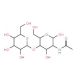 2-Acetamido-2-deoxy-4-O-(β-D-galactopyranosyl)-D-galactopyranose 的分子结构, CAS编号: 82535-18-0 2-Acetamido-2-deoxy-4-O-(β-D-galactopyranosyl)-D-galactopyranose (CAS 82535-18-0) - chemical structure image