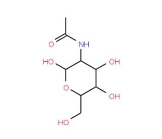 2-Acetamido-2-deoxy-D-talopyranose (CAS 282727-46-2) - chemical structure image