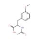 2-acetamido-3-(3-methoxyphenyl)propanoic acid (CAS 41888-58-8) - chemical structure image