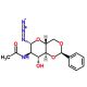 2-Acetamido-4,6-O-benzylidene-2-deoxy-beta-D-glucopyranosyl Azide (CAS 168397-51-1) - chemical structure image