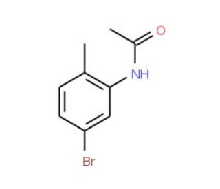 2-Acetamido-4-bromotoluene (CAS 116436-10-3) - chemical structure image