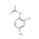 2-Acetamido-5-amino-3-bromopyridine (CAS 896161-09-4) - chemical structure image