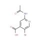 2-Acetamido-5-bromoisonicotinic acid (CAS 871269-03-3) - chemical structure image