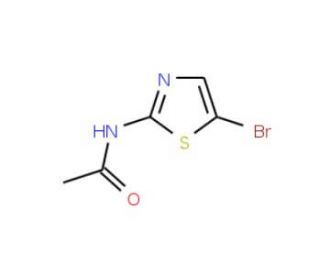 2-Acetamido-5-bromothiazole (CAS 7336-54-1) - chemical structure image