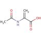 2-Acetamidoacrylic acid (CAS 5429-56-1) - chemical structure image