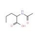 2-acetamidopentanoic acid (CAS 7682-15-7) - chemical structure image
