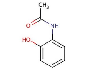2-Acetamidophenol (CAS 614-80-2) - chemical structure image