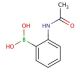 2-Acetamidophenylboronic acid (CAS 169760-16-1) - chemical structure image