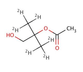 2-Acetoxy-2-methyl-1-propanol-d6 - chemical structure image