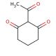 2-Acetyl-1,3-cyclohexanedione (CAS 4056-73-9) - chemical structure image
