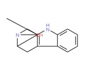 2-Acetyl-1-methyl-2,3,4,9-tetrahydro-1H-beta-carboline-3-carboxylic acid - chemical structure image