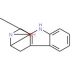 2-Acetyl-1-methyl-2,3,4,9-tetrahydro-1H-beta-carboline-3-carboxylic acid - chemical structure image