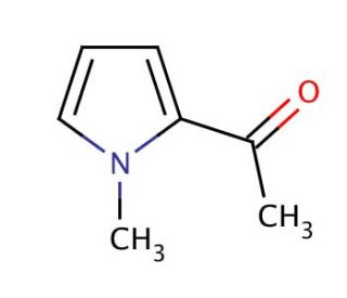 2-Acetyl-1-methylpyrrole (CAS 932-16-1) - chemical structure image