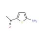 2-Acetyl-3-aminothiophene (CAS 31968-33-9) - chemical structure image