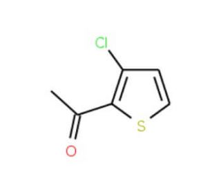 2-Acetyl-3-chlorothiophene (CAS 89581-82-8) - chemical structure image