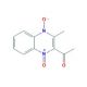2-Acetyl-3-methylquinoxaline-1,4-dioxide (CAS 13297-17-1) - chemical structure image