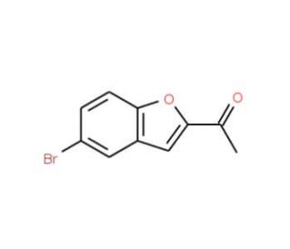 2-Acetyl-5-bromobenzo[b]furan (CAS 38220-75-6) - chemical structure image