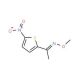 2-Acetyl-5-nitrothiophene O-methyl oxime (CAS 114774-06-0) - chemical structure image