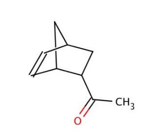 2-Acetyl-5-norbornene, mixture of endo and exo (CAS 5063-03-6) - chemical structure image