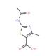2-Acetylamino-4-methyl-thiazole-5-carboxylic acid - chemical structure image