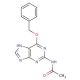 2-Acetylamino-6-benzyloxy-9H-purine (CAS 92193-74-3) - chemical structure image