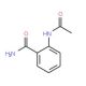 2-(Acetylamino)benzenecarboxamide (CAS 33809-77-7) - chemical structure image