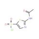 2-Acetylamino-thiazole-5-sulfonyl chloride (CAS 654072-71-6) - chemical structure image