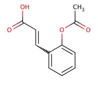 2-Acetylcoumaric acid (CAS 16189-10-9) - chemical structure image