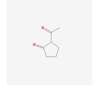 2-Acetylcyclopentanone (CAS 1670-46-8) - chemical structure image