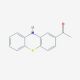 2-Acetylphenothiazine (CAS 6631-94-3) - chemical structure image