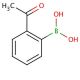 2-Acetylphenylboronic acid 的分子结构, CAS编号: 308103-40-4 2-Acetylphenylboronic acid (CAS 308103-40-4) - chemical structure image