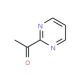 2-acetylpyrimidine (CAS 53342-27-1) - chemical structure image