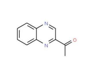 2-Acetylquinoxaline (CAS 25594-62-1) - chemical structure image
