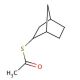 2-(Acetylthio)norbornane, mixture of isomers (CAS 90611-37-3) - chemical structure image