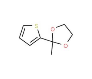 2-Acetylthiophene ethylene acetal (CAS 5916-12-1) - chemical structure image