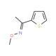 2-Acetylthiophene O-methyloxime (CAS 114773-97-6) - chemical structure image