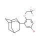 2-Adamantyl-4-bromo-1-(2,2,2-trifluoroethoxy)benzene (CAS 929000-50-0) - chemical structure image