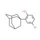 2-Adamantyl-4-bromophenol (CAS 104224-68-2) - chemical structure image