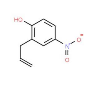 2-allyl-4-nitrophenol (CAS 19182-96-8) - chemical structure image