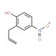 2-allyl-4-nitrophenol (CAS 19182-96-8) - chemical structure image