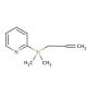2-(Allyldimethylsilyl)pyridine (CAS 118722-54-6) - chemical structure image