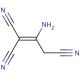 2-Amino-1,1,3-propenetricarbonitrile (CAS 868-54-2) - chemical structure image