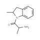 2-Amino-1-(2-methyl-2,3-dihydro-indol-1-yl)-propan-1-one - chemical structure image