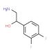 2-amino-1-(3,4-difluorophenyl)ethanol (CAS 10145-04-7) - chemical structure image