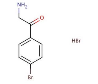 2-Amino-1-(4-bromophenyl)ethanone Hydrobromide - chemical structure image
