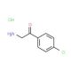 2-amino-1-(4-chlorophenyl)ethanone hydrochloride (CAS 5467-71-0) - chemical structure image